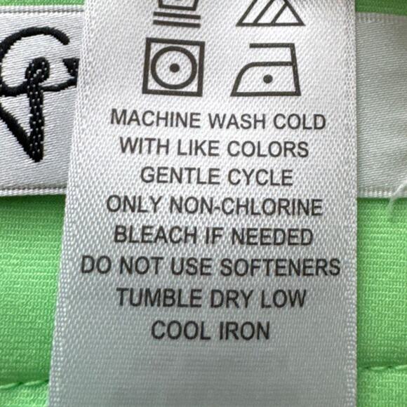 Greg Norman Womens Golf Shorts Bright Neon Green Size 4 Performance Stretch Golf - Picture 8 of 8